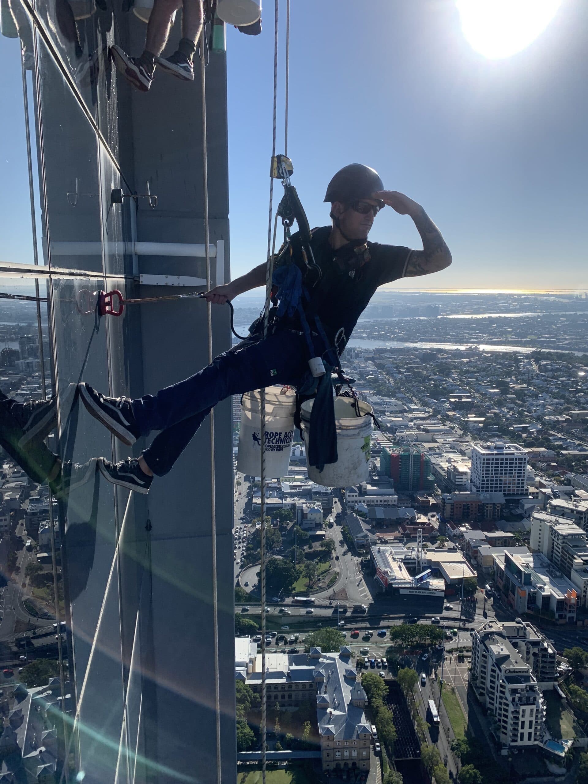 Darren Hoehne — founder of Giraffe Window Cleaning Brisbane